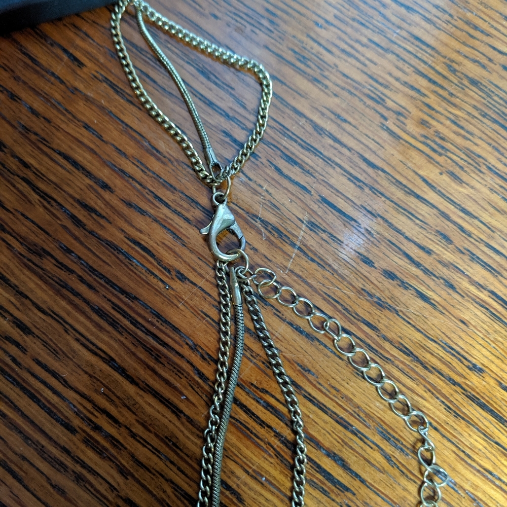 Necklace Gold Cross Pendant Free Press - Picture 6 of 8